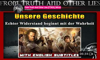 Die Lüge kurz und bündig Verarschung