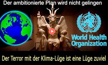 Der Terror mit der Klima-Lüge ist die berühmte Lüge zu viel - es kracht Klimalüge