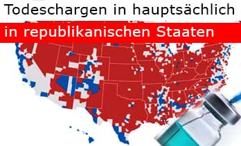CDC bestätigt, dass die Mehrheit der tödlichen Covid-Impfstoffe wissentlich in rote (Republikaner) Staaten geschickt wurde (Greg Reese Report) Todeschargen
